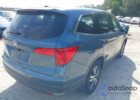 2016 Honda Pilot Ex-L z USA, uszkodzony, nr VIN 5FNYF5H51GB050853